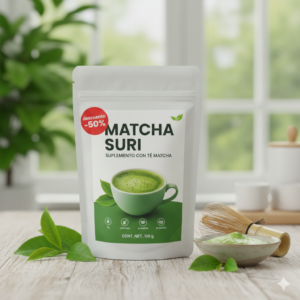 Matcha Suri herbal supplement pouch at ShopT