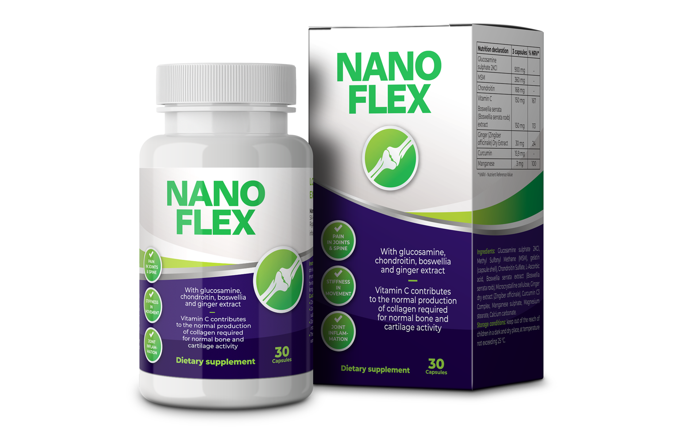 Nanoflex Kapsuly Dlja Sustavov