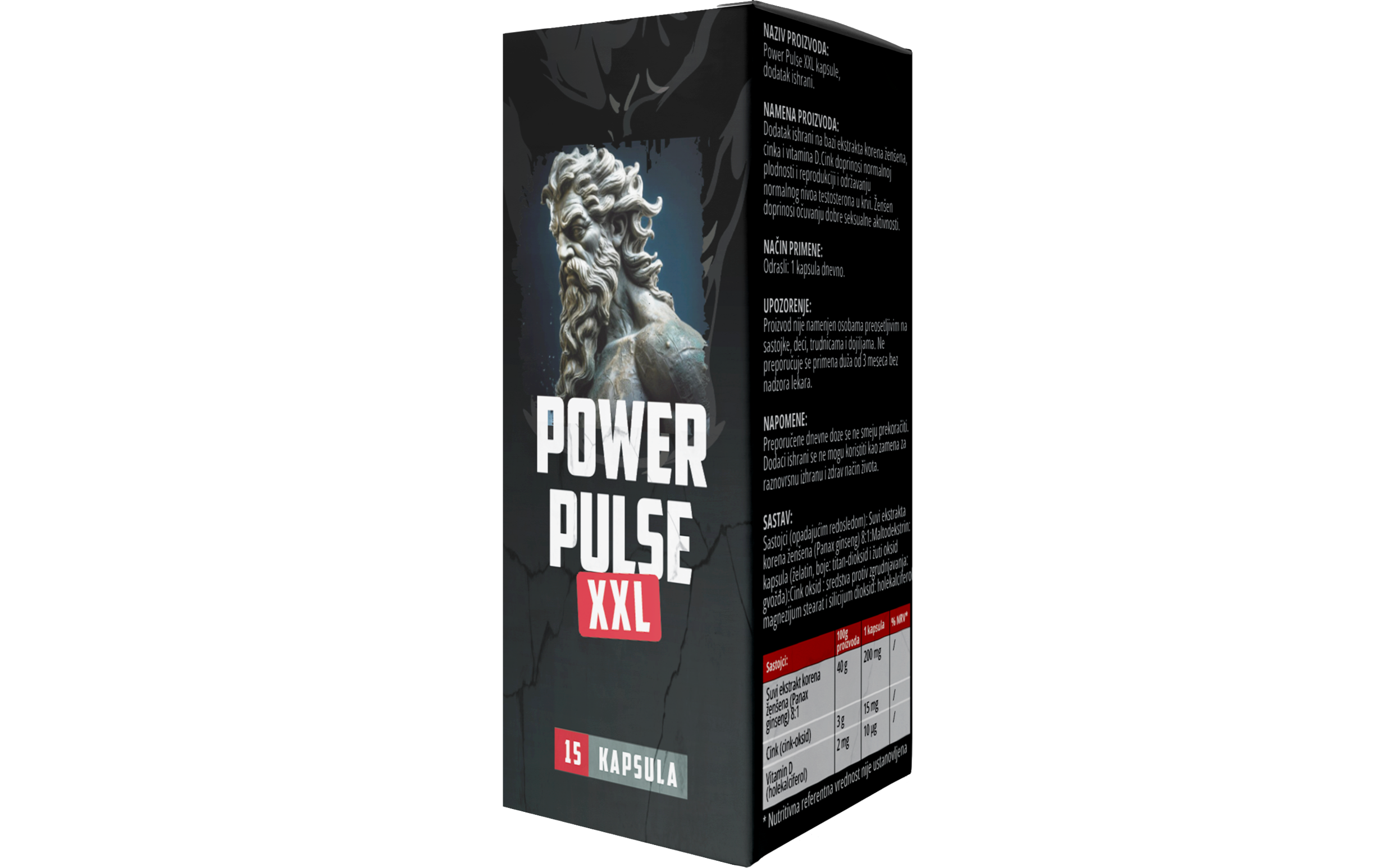 Power Pulse Xxl Sredstvo Dlja Potentsii